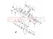 SUZUKI TS50XK H (1987) 41 - CUSHION LEVER