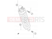SUZUKI TS50XK J (1988) 40 - REAR SHOCK ABSORBER
