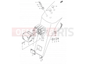 SUZUKI TS50XK M (1991) 20 - REAR COMBINATION LAMP (E25)