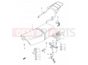 SUZUKI TS50XK M (1991) 28A - SEAT (MODEL M/R)