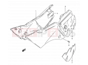 SUZUKI TS50XK M (1991) 29A - FRAME COVER (MODEL M/R)