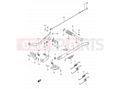 SUZUKI TS50XK R (1994) 23A - STAND - FOOTREST (MODEL H/J/M/R)