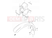 SUZUKI TS50XK R (1994) 33B - HEADLAMP HOUSING (MODEL R)