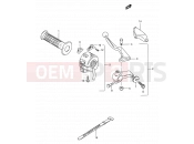 SUZUKI TS50W D (1983) 38 - LEFT HANDLE SWITCH