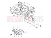 SUZUKI TS50W P (1993) 2 - CRANKCASE