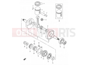 SUZUKI TS50W P (1993) 4 - CRANKSHAFT