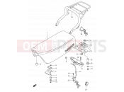 SUZUKI TS50W P (1993) 41 - SEAT (MODEL F/G/P/S)