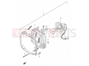 SUZUKI TS50W S (1995) 19 - HEADLAMP (MODEL E/F/G/P/S)
