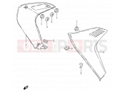 SUZUKI TS50W S (1995) 32A - RADIATOR COVER (MODEL P/S)