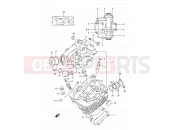 SUZUKI TU125XT X (1999) 1 - CYLINDER HEAD