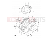 SUZUKI TU125XT X (1999) 4 - CRANKCASE COVER
