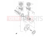 SUZUKI TU125XT X (1999) 5 - CRANKSHAFT