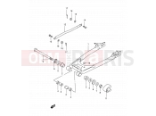SUZUKI TU125XT X (1999) 44 - REAR SWINGING ARM