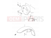 SUZUKI TU125XTU X (1999) 33 - HEADLAMP HOUSING