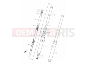 SUZUKI TU125XTU X (1999) 39 - FRONT FORK DAMPER