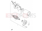 SUZUKI TU250X V (1997) 17 - STARTING MOTOR