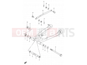 SUZUKI TU250X V (1997) 46 - REAR SWINGING ARM