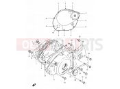 SUZUKI TU250X W (1998) 4 - CRANKCASE COVER