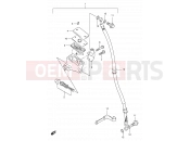 SUZUKI TU250X W (1998) 45 - FRONT MASTER CYLINDER