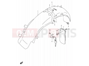 SUZUKI TU250X X (1999) 37 - REAR FENDER (MODEL X)