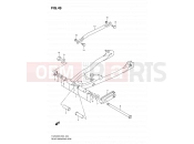 SUZUKI TU250X K9 (2009) 49 - REAR SWINGINGARM