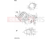 SUZUKI TU250X L1 (2011) (E24) 5 - CRANKCASE COVER