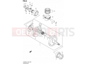 SUZUKI TU250X L1 (2011) (E24) 6 - CRANKSHAFT