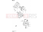 SUZUKI TU250X L1 (2011) (E24) 14 - OIL PUMP