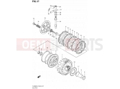 SUZUKI TU250X L1 (2011) (E24) 17 - CLUTCH
