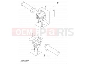 SUZUKI TU250X L1 (2011) (E28) 29 - HANDLE SWITCH