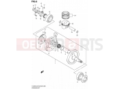 SUZUKI TU250X L2 (2012) (E03,E28,E33) 6 - CRANKSHAFT