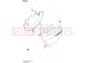 SUZUKI TU250X L2 (2012) (E03,E28,E33) 37 - FRAME COVER
