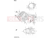 SUZUKI TU250X L2 (2012) (E24) 5 - CRANKCASE COVER