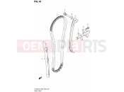 SUZUKI TU250X L3 (2013) (E03,E28,E33) 10 - CAM CHAIN