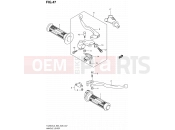 SUZUKI TU250X L3 (2013) (E03,E28,E33) 47 - HANDLE LEVER