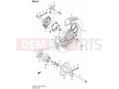 SUZUKI TU250X L3 (2013) (E03,E28,E33) 61 - REAR WHEEL