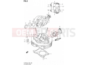 SUZUKI TU250X L3 (2013) (E24) 2 - CYLINDER HEAD