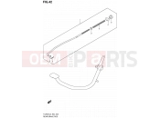 SUZUKI TU250X L3 (2013) (E24) 42 - REAR BRAKE ROD