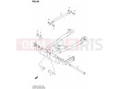 SUZUKI TU250X L3 (2013) (E24) 49 - REAR SWINGINGARM