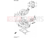 SUZUKI TU250X L5 (2015) (E03,E28,E33) 103A - CYLINDER HEAD