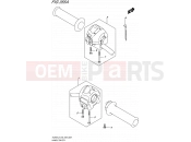 SUZUKI TU250X L5 (2015) (E03,E28,E33) 355A - HANDLE SWITCH