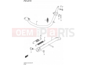SUZUKI TU250X L5 (2015) (E03,E28,E33) 407A - STAND