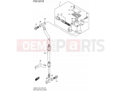 SUZUKI TU250X L5 (2015) (E03,E28,E33) 537A - FRONT MASTER CYLINDER