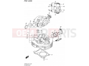 SUZUKI TU250X L5 (2015) (E24) 103A - CYLINDER HEAD