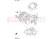 SUZUKI TU250X L5 (2015) (E24) 112A - CRANKCASE COVER