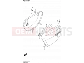 SUZUKI TU250X L5 (2015) (E24) 445A - FRAME COVER
