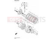 SUZUKI TU250X L6 (2016) (E03,E28,E33) 201A - CLUTCH