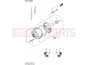 SUZUKI TU250X L6 (2016) (E03,E28,E33) 339A - REAR COMBINATION LAMP