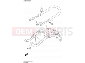 SUZUKI TU250X L6 (2016) (E03,E28,E33) 403A - REAR FRAME