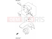 SUZUKI TU250X L6 (2016) (E03,E28,E33) 451A - HEADLAMP HOUSING